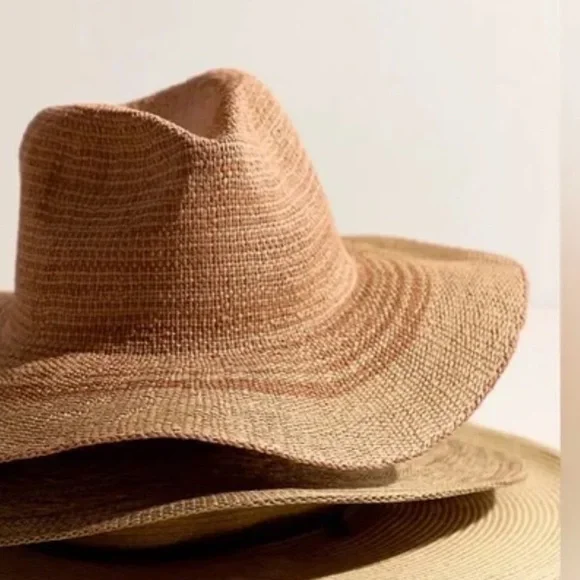 Free People Soft Spoken Packable Hat in Tan Combo Retail$68 NWOT - Picture 5 of 7
